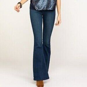 Free People Blue Flare Jeans Size 29